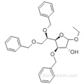 D-glucofuranoside d&#39;éthyle 3,5,6-tris-O- (phénylméthyl) - CAS 10310-32-4